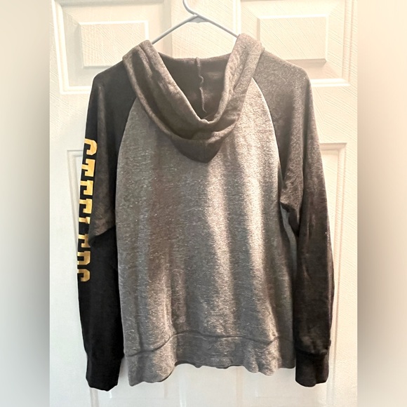 Team Apparel Pittsburgh Steelers NFL Lightweight Zip Hoodie Size M - Picture 4 of 8